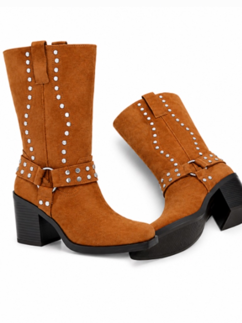 Madden NYC Women's Moto Western Boots